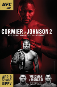 Media poster for UFC 210