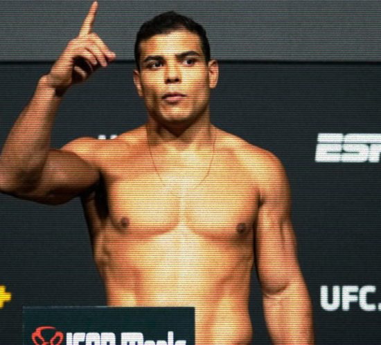 Paulo Costa elbows nurse